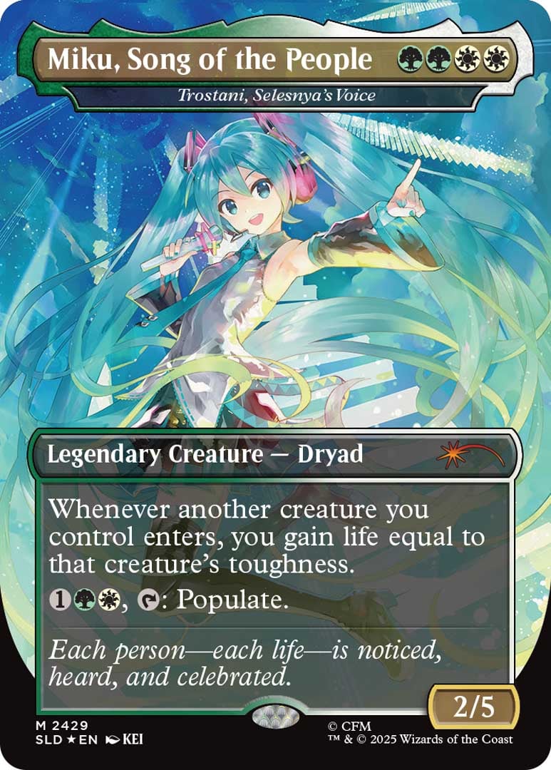 Miku, Song of the People