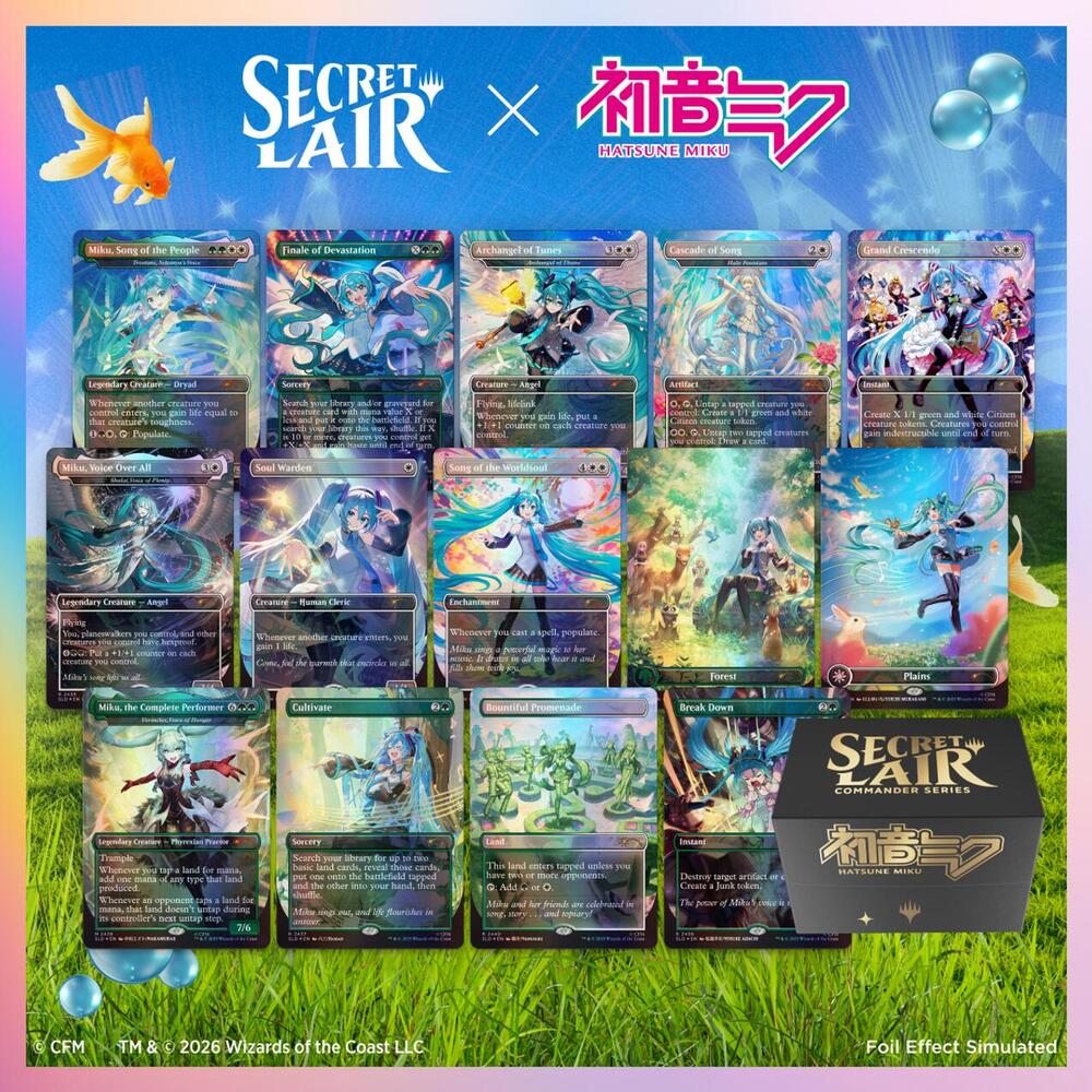 Image of the Hatsune Miku sealed product