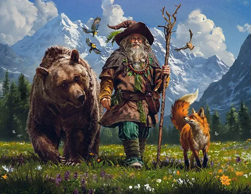 Background image for Radagast of Rhosgobel | Mono-Green Flash