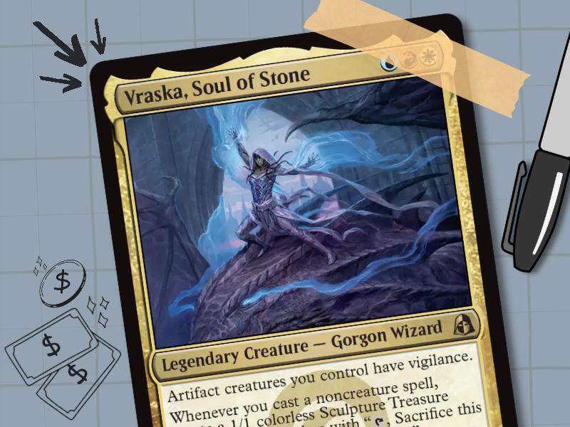Vraska, Soul of Stone | Jeskai Weaponized Treasures on a Budget