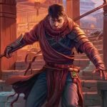 Jiang Yanggu, Alone. Illustrated by Dmitry Burmak. Image credit: Wizards of the Coast