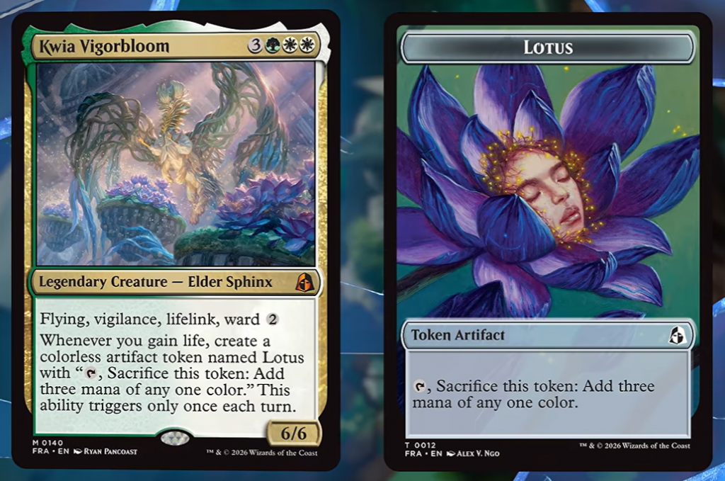 Kwia Vigorbloom and Lotus token