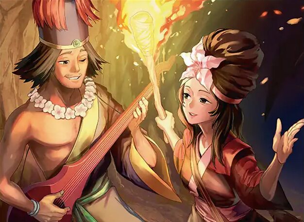 Chong and Lily, Nomads | A Bard Saga Deck