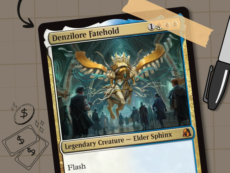 Denzilore Fatehold | Azorius +1/+1 Counters, Scry & Surveil on a Budget