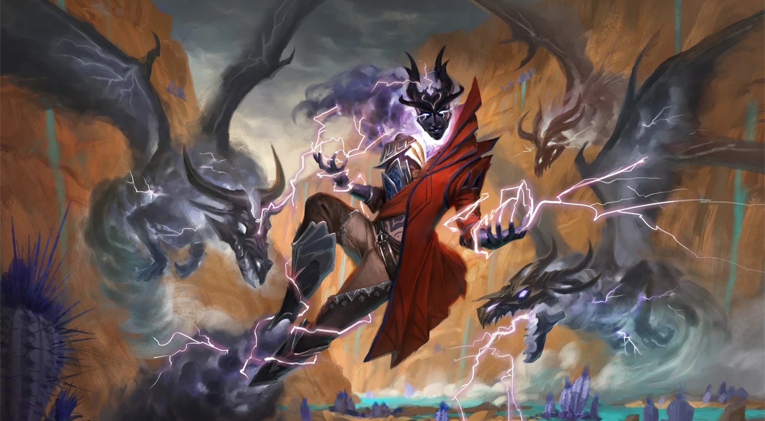 Background image for Building Izzet Spellementals in Commander